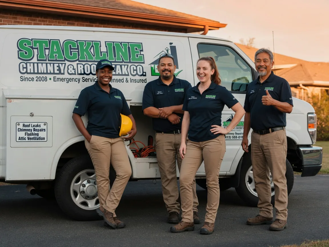 Chimney flashing repair company in Lucas, OH